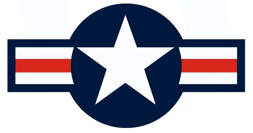 Hoheitszeichen USA - (Urlaub, USA, Flugzeug)