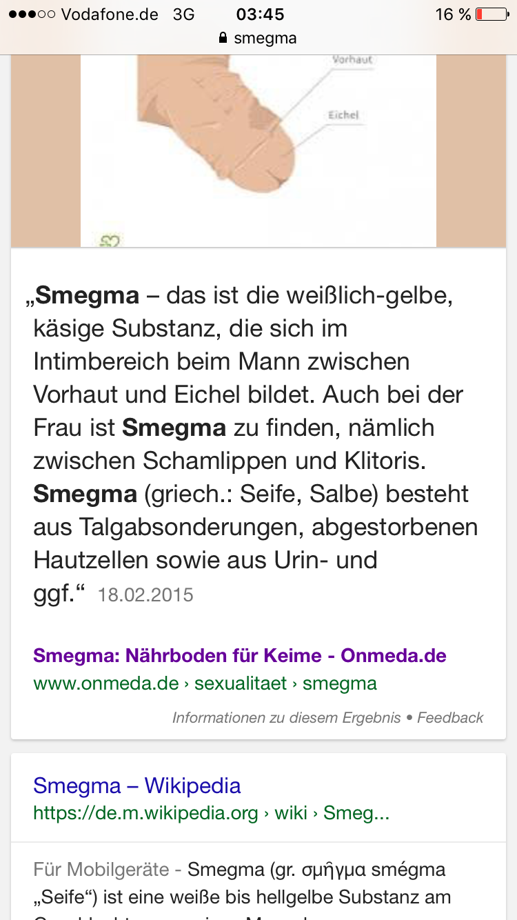 Was Ist Smegma Eigentlich Sex 