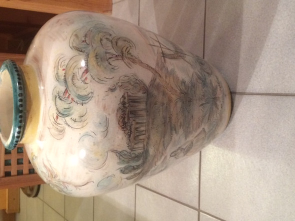 vase die dazu gehört - (vase, Stempel)