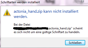- (Windows, font)
