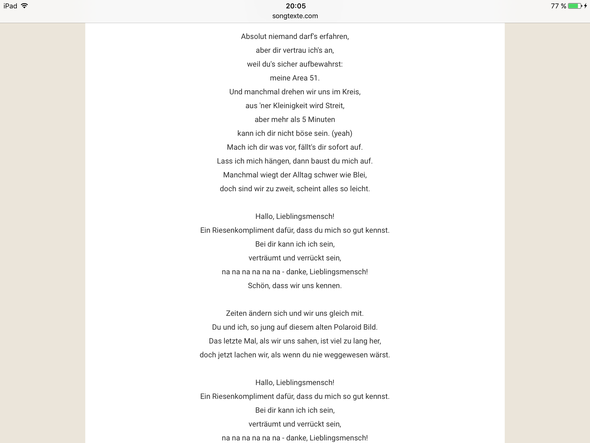 - (Musik, Lied)