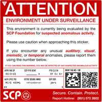 die originale SCP WARNUNG - (Internet, Games, SCP)