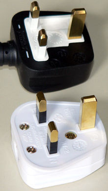 Stecker Typ BS 1363 - (Technik, Physik, Farbe)