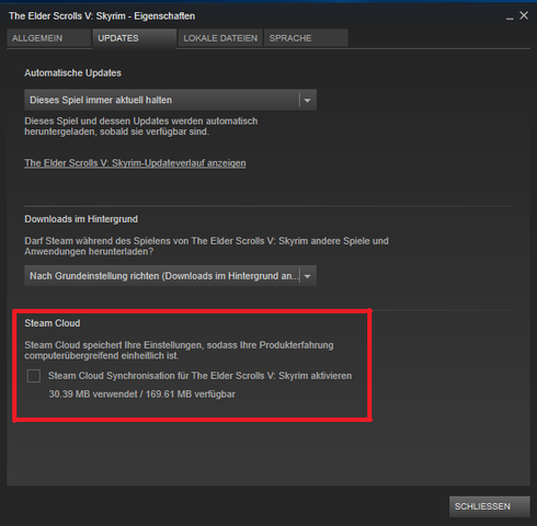 Steam funktion Steam funktion