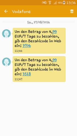 - (Internet, Handy, Geld)