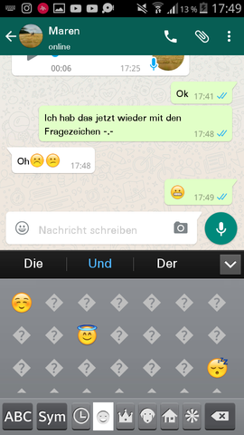 - (Handy, Emoji)