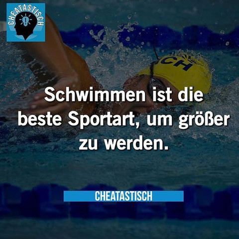 Wachst Man Ein Wenig Wenn Man Regelmassig Schwimmt Sport