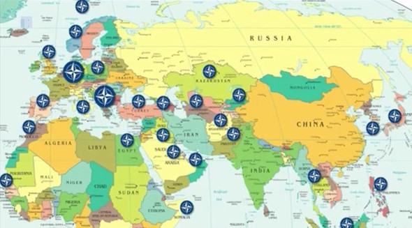 Stützpunkte der Raketenabwehrsysteme der NATO - (Russland, NATO)