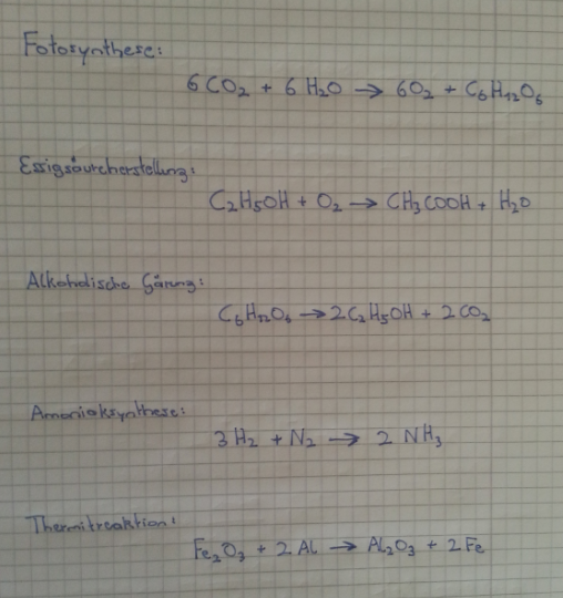 Chemische Reaktionen Aus Dem Alltag Hi, kann mir irgendwer von euch 5 Chemische Reaktionen aus dem Alltag