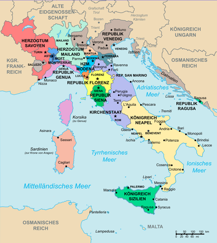 italien - (Geschichte, Italien, Einigung Italiens)