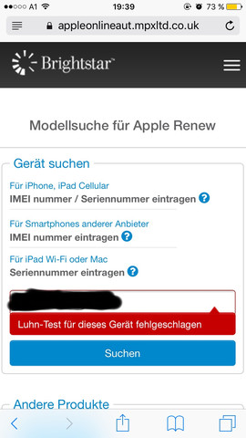 Luhn Test - (iPhone, Apple, iPad)