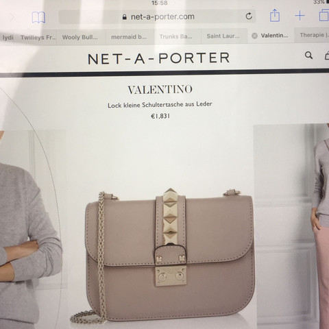Valentino - (instagram, Tasche, nieten)
