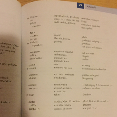Lllllll - (Schule, lernen, Latein)
