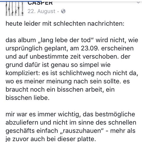 ..... - (Album, casper)