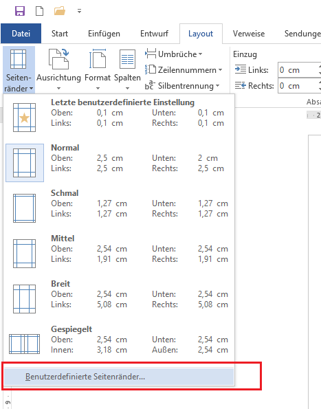 Warum schneidet Word das Bild? (Bilder, Microsoft Word, Druck)