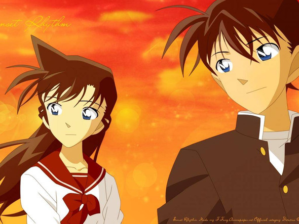 Shinichi und Ran ( zusammen echt süß, auch ein guter Anime für Paare) - (Anime, weinen)