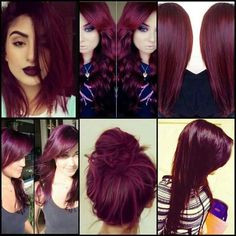 Madels Wie Bekomme Ich Mit Directions Maroon Hair Hin Haare