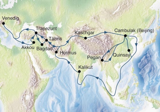 Wohin reiste Marco Polo, wo kam er an? (Deutsch, Geschichte, Kultur) Wohin reiste Marco Polo, wo kam er an? (Deutsch, Geschichte, Kultur)