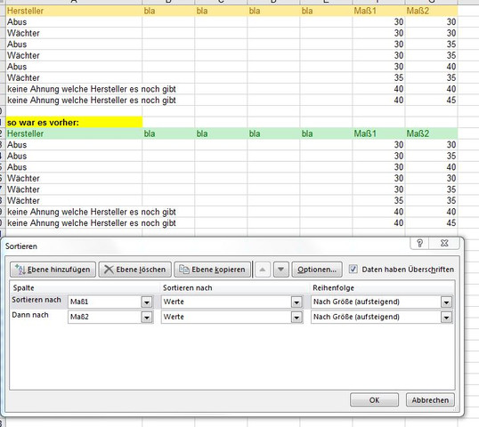 - (Excel, Formel)