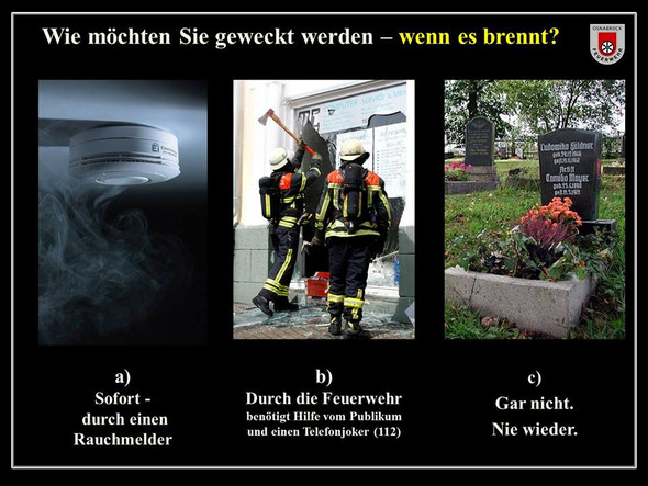 - (Rauchmelder, feueralarm)
