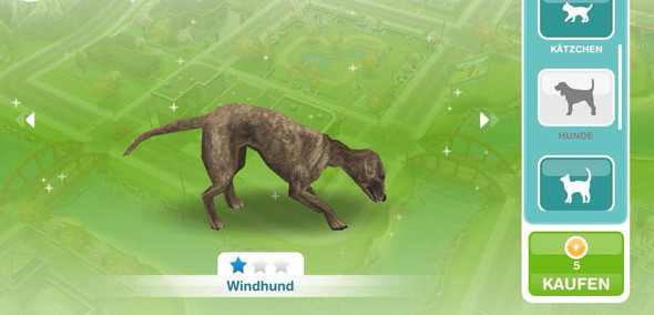 Sims Freeplay Windhund 5LP - (Spiele, Sims)