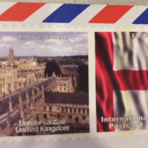 Die Briefmarke  - (Deutschland, Post, England)