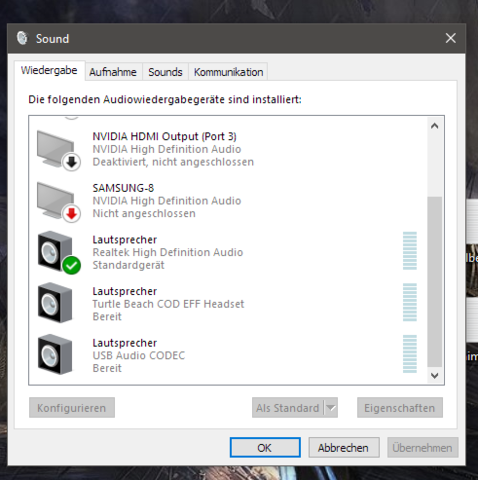 Wiedergabegerätre - (PC, Xbox 360, Windows 10)