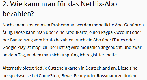 - (netflix, zahlungsmethode)