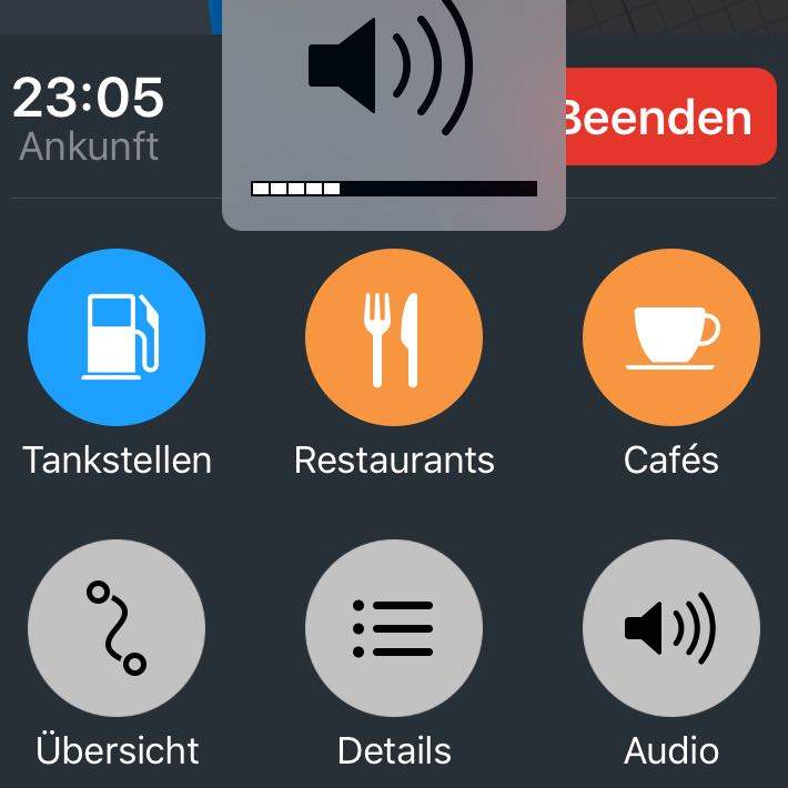 iphone navigation spielt kein ton ab?