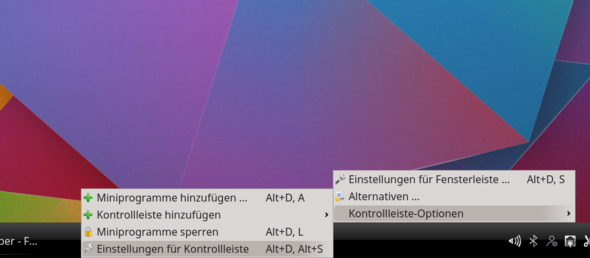 KDE_Kontrollleisten_Einstellungen_1 - (Linux, KDE)