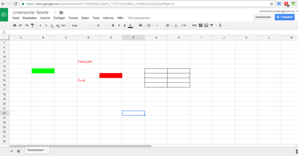 Google excel online - (Excel, Office)