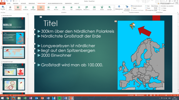 Hier so sieht es in den Animationsberreich aus - (Computer, Schule, Technik)