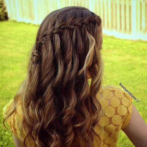 - (Haare, Frisur, lange Haare)
