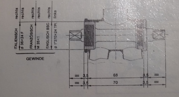 Neues Innenlager Fur Alten Fahrrad