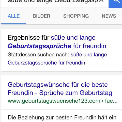 Text an freundin süßen Süßer Text