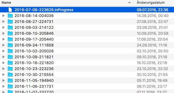 Time Machine, Backups, Finderfenster - (Apple, Mac, Backup)