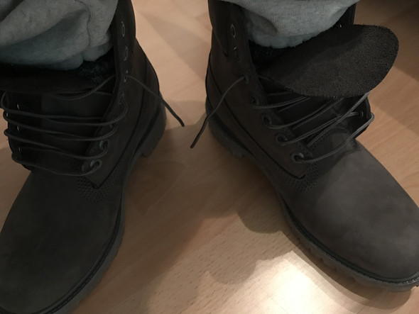 Wie trägt man Timberland Boots? (Kleidung, Schuhe, Fashion)