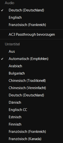 Kann Man Die Sprache Eines In Itunes Gekauftem Film Andern Und Wie Apple Englisch