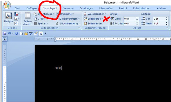 Wie Man Die Seitenfarbe In Microsoft Word Mac Andert Mencanakil Cf