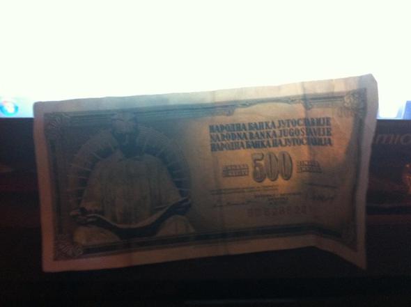 Dinar 500 - (Geld, Bank, Umtausch)