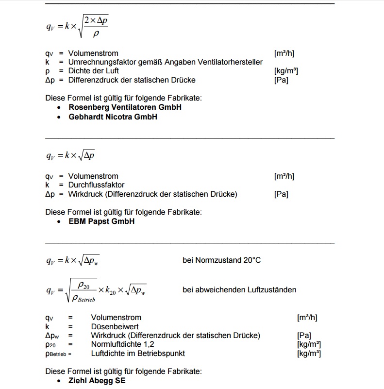 Was sagt der kfaktor beim Lüftungsgitter aus ? (Technik, Haus, Lüftung)