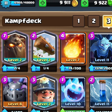 Clash Royal Deck Um Arena 10 Zu Gehen Handy Spiele App