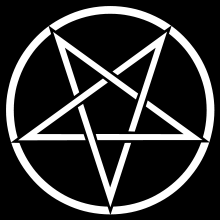 umgekertes perntagramm (Satanismus Hauptzeichen) - (Bedeutung, böse, pentagramm)
