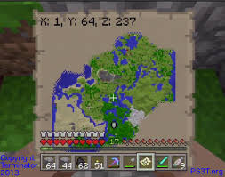 Hallo Leute wie kann man bei minecraft auf der ps3 die Koordinaten Hallo Leute wie kann man bei minecraft auf der ps3 die Koordinaten