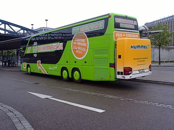 Doppeldecker - (Bus, Sitzplatz, Fernbus)