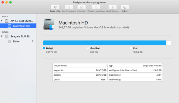macbook ssd - (Festplatte, MacBook, formatieren)