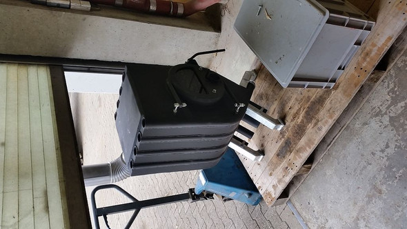 Konvektionsofen Aus Edelstahl Eigenbau Holzofen Konfektion