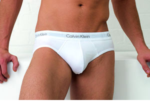 Calvin Klein Slip Weiß - (Junge, Boxershorts)