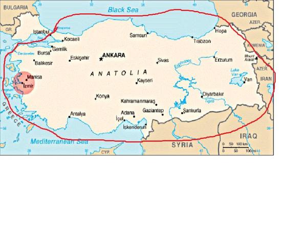 anatolien karte Welchen Teil Der Turkei Bezeichnet Man Als Anatolien Politik Wirtschaft Islam anatolien karte