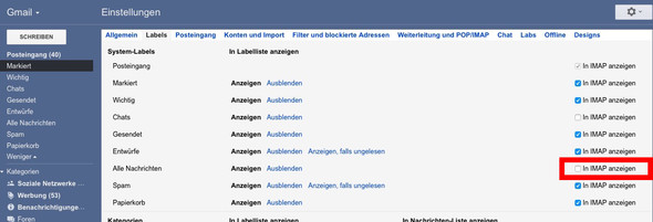 Googlemail Archiv Deaktivieren Oder Loschen Computer Pc Google